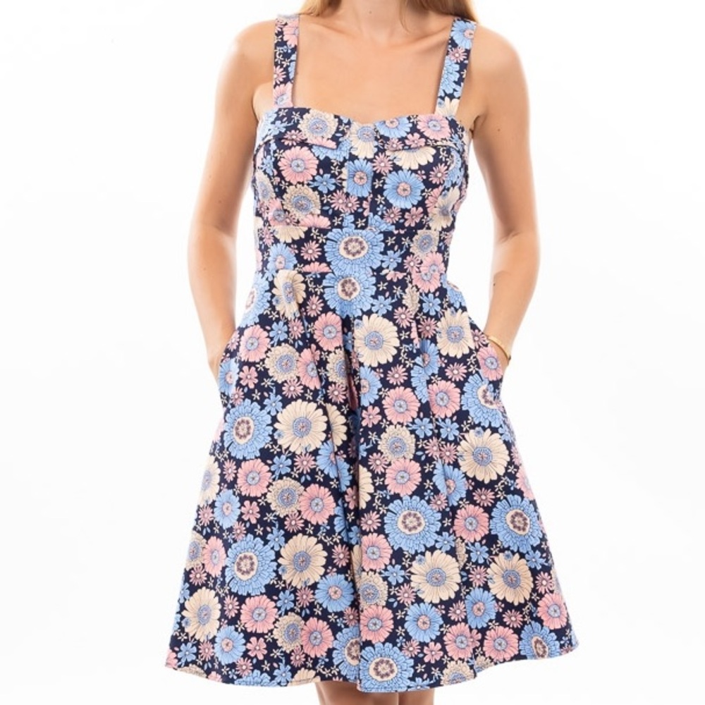 NWT Eva Rose Fold-Over Dress
